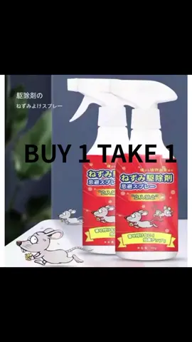 BUY 1 TAKE 1 MOUSE killer spray anti_rat spray drives away rats  #BUY1TAKE1 #fypシ #tengding_videos #viral_video ##followers😘 #yellowbasket👇 #fypシ #fypシ 