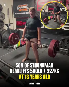 Future strongman? #fyp #gym #viral #deadlift #pr #13 #powerlifting #bodybuilding 