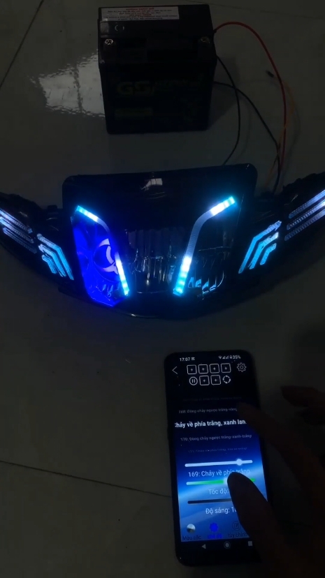 Nhận hàng @tdatnw em ơi Chóa dyno mắt lé chỉnh app full màu, hơn 200 chế độ audi 🥰 #siriusđộkiểng #siriusblack #choadendynoaudi #MRC #xh 