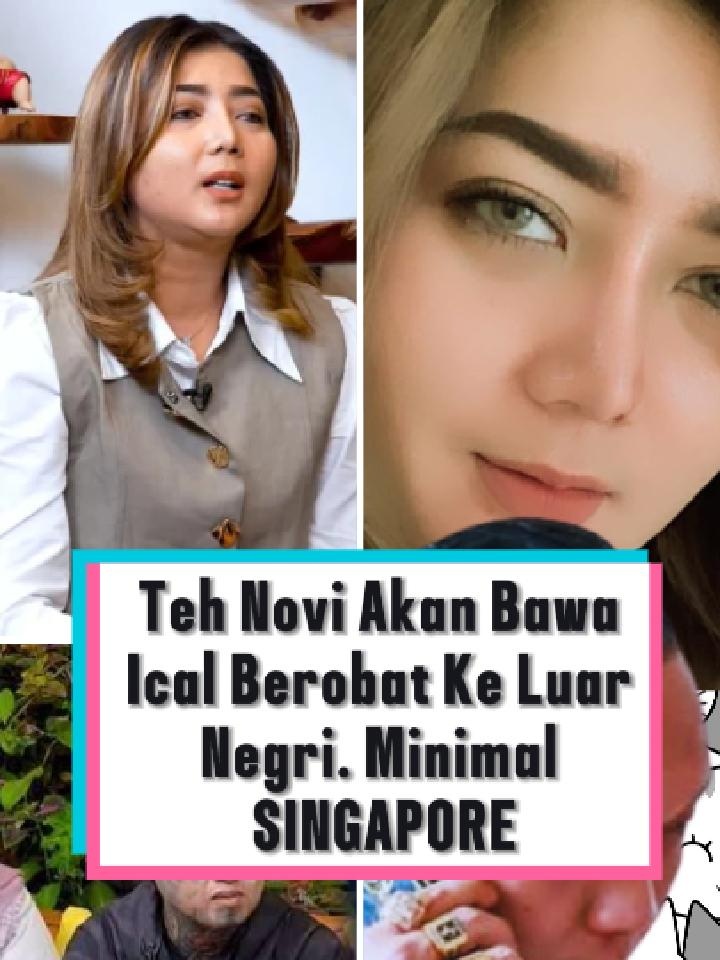 Teh Novi akan bawa bang ical berobat ke luar negri #donasi #agus #ical #viral #tehnovi #densupod