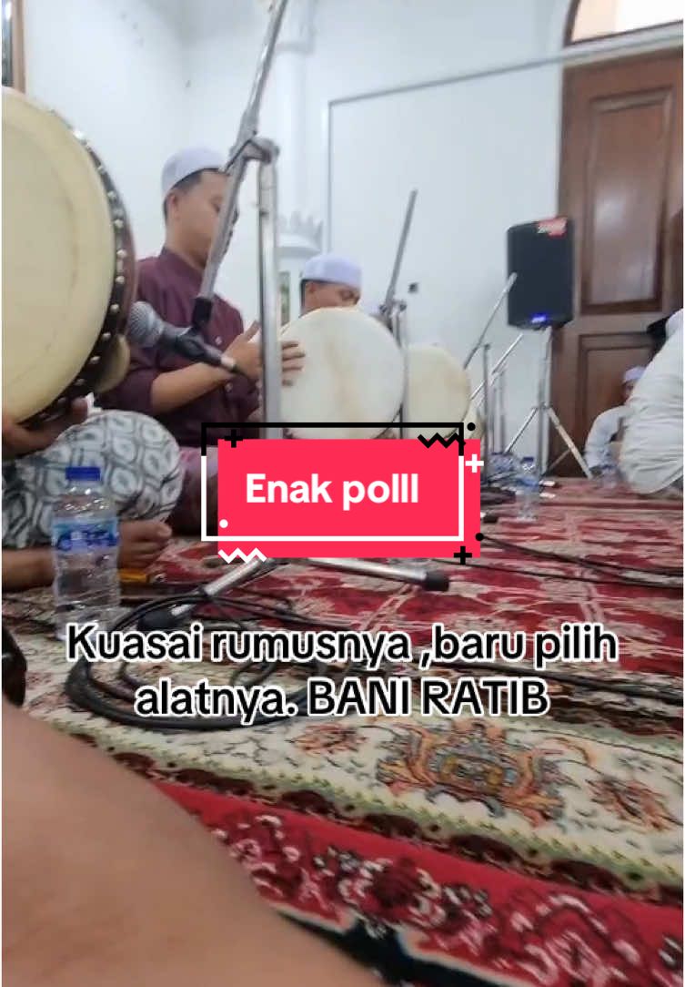 Fokus & resapi qosidahnya#rebana #baniratib #azzahir #alathadroh 