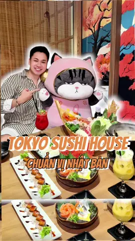Nhà hàng sushi chuẩn vị Nhật Bản ngay tại trung tâm SG #TokyoHouse #AmthucNhat #nhahangNhat #SaigonByNight #GlobalX #Tryne 