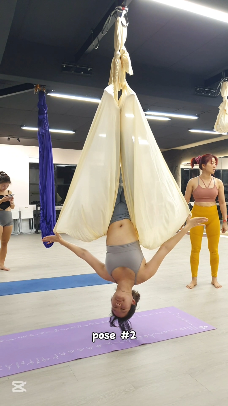 🦇 IM BATMAN  class 3/10 ; thank you we heart ♡ #aerialyoga #aerial #yoga #Fitness #wellness 