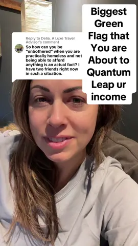 Replying to @Delia. A Luxe Travel Advisor biggest green flag, that you’re about to quantum leap your income  