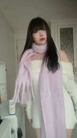 목도리 예쁘져? 에이블리에서 판매중이에오 유기견 후원까지 된답니닷 #퍼피띵 #에이블리 #추천템  #유기견후원 #유기견후원브랜드