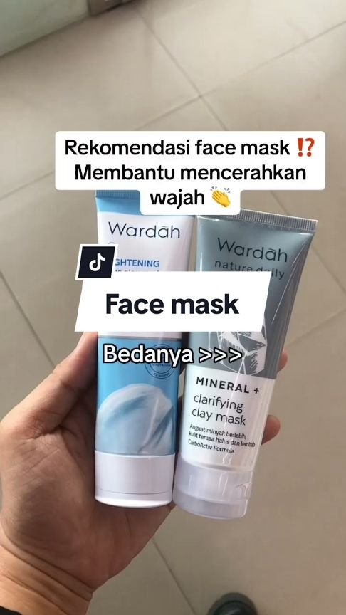 cek keranjang kuning 👆 #facemask #wardahclaymask #wardahclarifyingdaymask #maskerwajah #fypシ゚ 