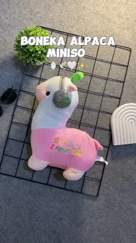 Cute bangett 🥹 #fyp #bonekaviral #bonekalucu #boneka #mainananak #bonekaminiso #bonekaalpaca #alpaca 