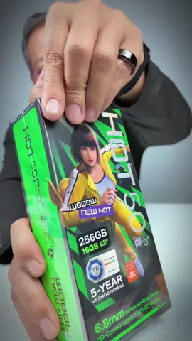 Infinix HOT 50 Pro+ 256+8GB ชิปเซ็ต Helio G100  5 Year performance TUV Fluency  (ได้รับการรับรองความลื่นไหล 60 เดือน) ดีไซน์เพรียวบางสุดเพียง 6.8 มม.  จอ Amoled 120hz และ สแกนลายนิ้วมือบนหน้าจอ  กระจก Corning® Gorilla® Glass  สำหรับรุ่นเรือธงกันการขีดข่วน  แบตเตอรี่ 5,000 mAh ลำโพงคู่ Sound by JBL Advance Charging: Hyper Mode, Low-temp mode มีเทคโนโลยี Bypass Charge #มือถือเกมมิ่งราคาสุดคุ้ม  #infinixhot50proplus  #slimmestgamingphone  #InfinixHOT50ProSeries #WoooWNewHot  #Infinixthailand