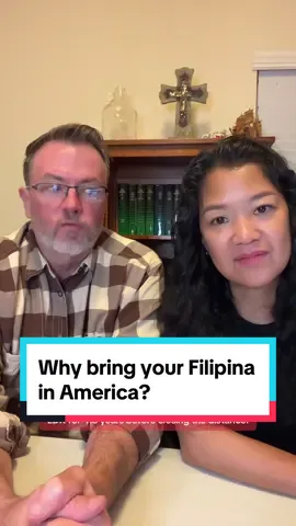 Why bring your Filipina Girlfriend/Wife to your home country? #fyp #filipina #american #Relationship #ldrnomore 