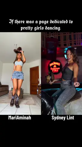 MariAminah and Sydney Lint #dancetiktok #foryou #mari #dancetrend 