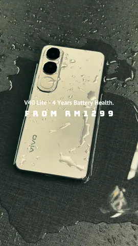 🙋🏻‍♀️ 𝗖𝗛𝗜𝗟𝗟-𝗟𝗔𝗛 𝟰 𝗧𝗔𝗛𝗨𝗡 ! 💯 #vivoV40Lite 𝗜𝗦 𝗔𝗩𝗔𝗜𝗟𝗔𝗕𝗟𝗘 𝗡𝗢𝗪 𝗙𝗥𝗢𝗠 𝗥𝗠𝟭𝟮𝟵𝟵 ! ⚡️ 𝟰 𝗧𝗔𝗛𝗨𝗡 𝗝𝗔𝗠𝗜𝗡𝗔𝗡 𝗕𝗔𝗧𝗧𝗘𝗥𝗬 𝗛𝗘𝗔𝗟𝗧𝗛 ! 🔋 𝐏𝐄𝐑𝐂𝐔𝐌𝐀 🎁 4️⃣ Tahun Jaminan Bateri vivo care  4️⃣ Tahun Perlindungan Skrin  4️⃣  Penutup vivo care  1️⃣ 80 Hari Extend Warranty 1️⃣ V Selection TWS Earbud  Price:  📱V40 Lite  (256GB / 512GB )  : RM1299 / 1499 𝐯𝐢𝐯𝐨 𝐕𝟒𝟎 𝐋𝐢𝐭𝐞 𝐓𝐎𝐏 𝟔: 🚨 • TOP Titanium Design 120Hz 📱 • TOP 80W FlashCharge ⚡️ • TOP 50MP + AI Aura Light 📸 • TOP AI Eraser + AI HD Photo 🖼️ • TOP IP64 + Wet Touch 💦 • TOP 300% Dual Speaker 🔉 📍Visit your nearest vivo authorised dealer to grab yours  now !  T&C Apply  #vivoSabah #vivoMalaysia #AndroidOW #vivoV40LiteChillLah #vivov40lite #V40Lite #vivo #fyp #fypシ #Smartphone #Android #foryou #foryoupage