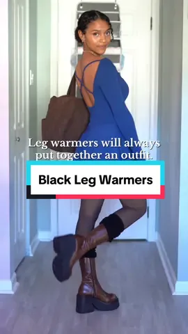 Got this two pack leg warmers so I can he stylish all fall and winter. #OOTD #legwarmers #leggings #bootseason #fyp #viral 