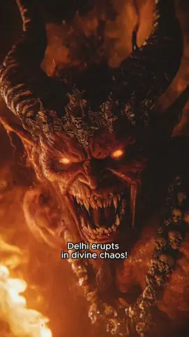 Delhi erupts in divine chaos! #animation #darkfantasy #ai #aiart #midjourney #runwayai #shortfilm #aicommunity 