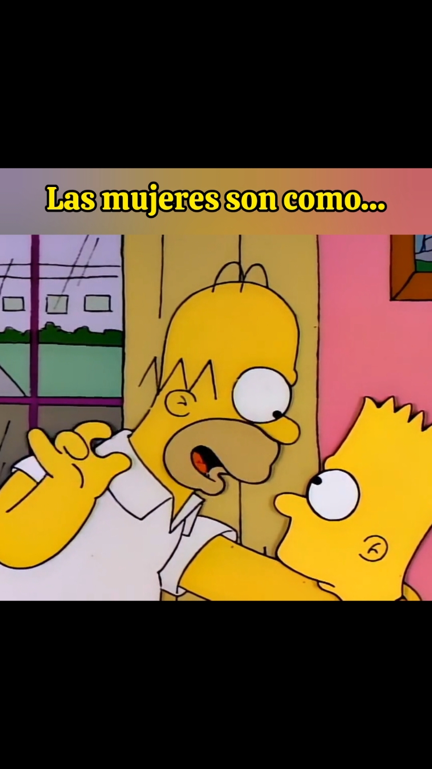 Las mujeres son... (T4 E4) #LosSimpson #LosSimpsons #ParaTi #Viral #Humor #Memes 