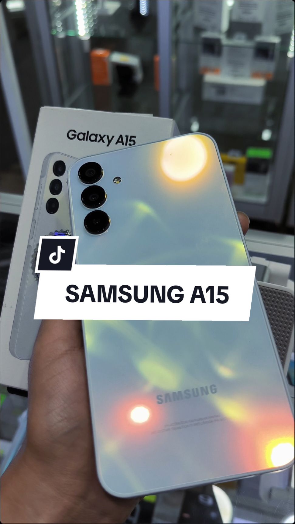 SAMSUNG GALAXY A15 ✨🩵 🔹128gb/6ram 🔹super AMOLED 6'5 pulgadas 🔹cámara de 50MP 🔹Batería: 4900 mAh 🔹Cargador 25W ¿que esperas para venir por el tuyo?✨ #CapCut #celular #jujuy🌵 #argentina🇦🇷 #a15 