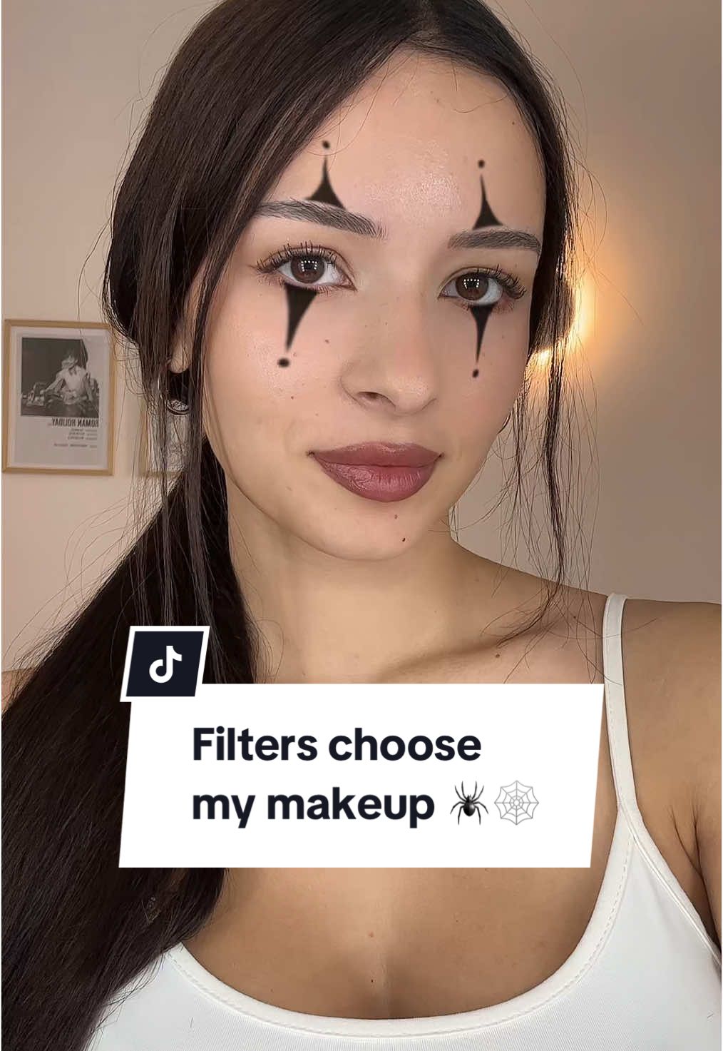Rate this makeup from 1-10!!!🕷️🕸️ #halloweenmakeup #halloween2024 #halloweenlook 
