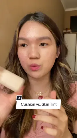 cushion vs. skin tint @ESQA Cosmetics pilih sesuai kebutuhan kalian ya #complexion #skintint #cushion #rekomendasiesqa #makeup 
