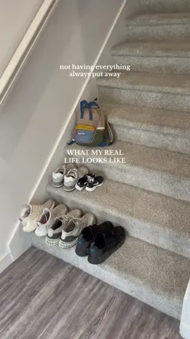 I love this trend 🥺 here is a glimpse into my reality! Just a reminder that everyone is living normal lives & trying their best, so let’s be kind to one another 🫶🏻 #relatable #relatablemom #momlife #postpartum #motherhood #reallife 