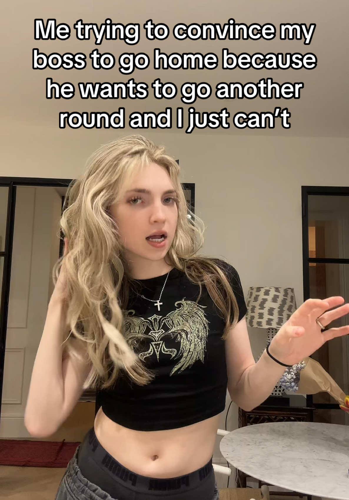 Like I know why I have this job but just let me have a break GOD! #transgirl #trans #transandproud #fyp 