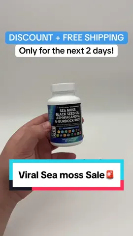 Limited time only go fast!! #seamoss  #limited 