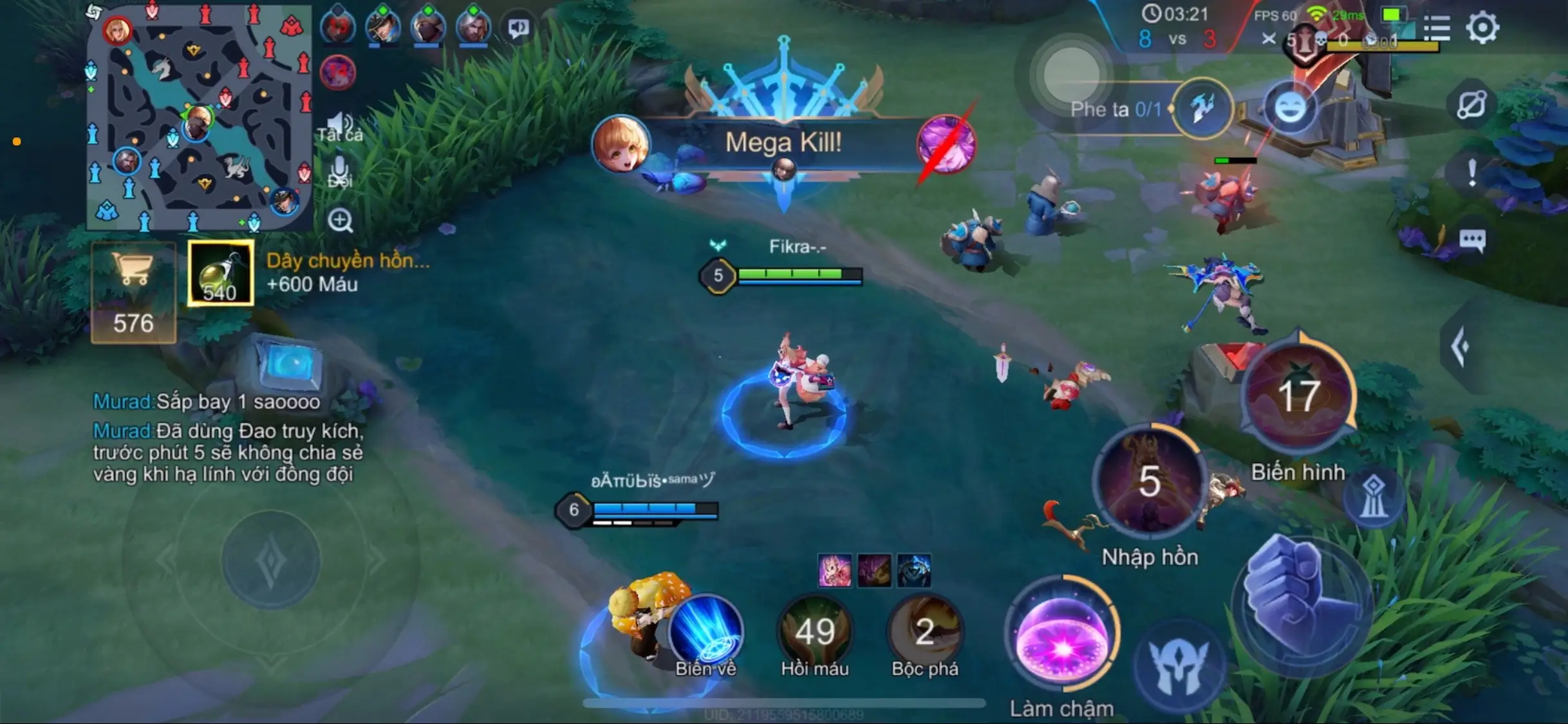 Ayaa Mega Chỉ Có Thể Là Bộc Pháaa , Siêu “S”óc “V”àng  Có Muốn Video Khumm Nàooo 🫣?  #lienquanmobile #aov #fikra👑 #xh #aya #bocpha #xuhuong #socvangaya  