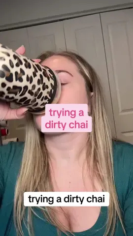 Replying to @Shannie Hahn TRYING A DIRTY CHAI! stop sleeping on chai yall ommmg - please give me some more suggestions 🫶🏼 #chai #chailatte #icedchai #chaiicedlatte #chaigirl #chaitealatte #chaitea #
