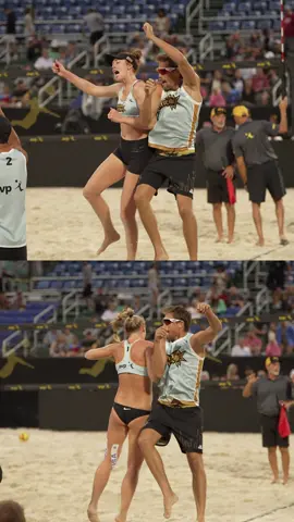 Team Nitro Gelling 😮‍💨 #avpleague #beachvolleyball #fyp