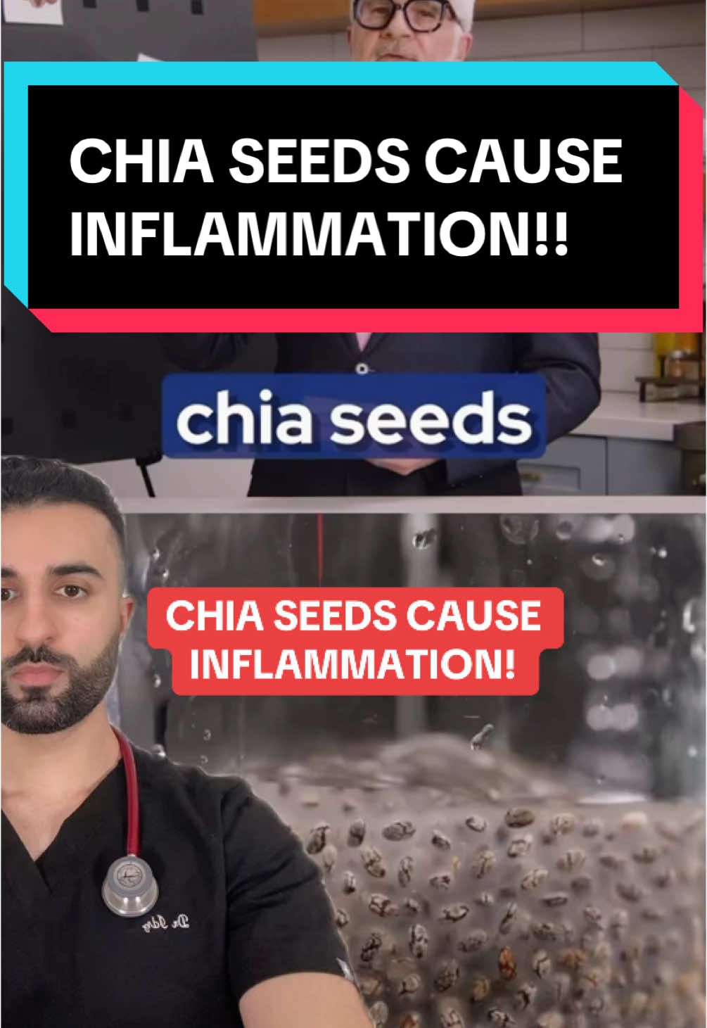 @DrGundry ❗️CHIA SEEDS CAUSE INFLAMMATION!! 😱❌🤦🏽‍♂️ #weightloss #fatloss #nutrition #Fitness 