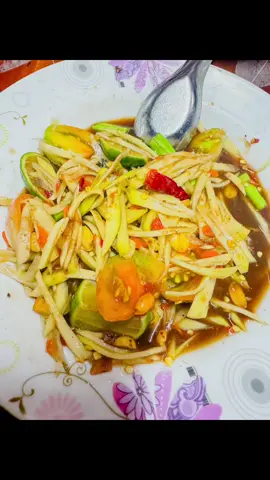 ส้มตำ ส้มใจ #ส้มตํา #ส้มตําแซ่บๆ #ตําส้ม #ตําโคราช #ส้มตําโจ๊ะโจ๊ะ 