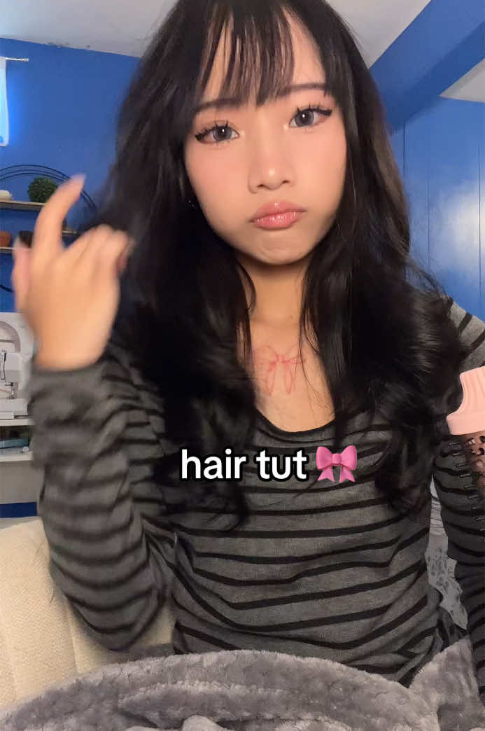 blowout look 🩷 #hairstyles #happy