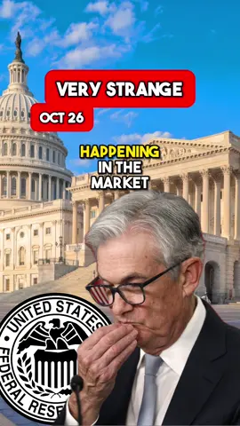 Some very strange things are happening in the market right now🤔 The market is near all-time high but bond yields and gold are also going up. 