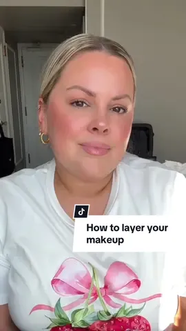 How to layer your makeup products #makeuptutorial #makeupforbeginners #makeuphacks 