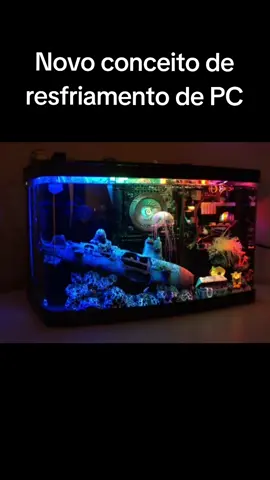 🔥 MINERAL OIL PC - A Nova Geração de Resfriamento! 🔥 🚀 Imagine ter um PC GAMER que parece saído de um filme de ficção científica! Esse setup é submerso em óleo mineral, que é completamente isolante – o que significa ZERO riscos de curto-circuito, e o melhor: refrigeração silenciosa e MUITO eficaz! 🌌✨ 💧 Além de resfriar o sistema como nunca, o óleo cria um efeito visual surreal, especialmente quando as luzes de LED brilham através do tanque, dando aquele toque cyberpunk futurista que todo gamer AMA. É um verdadeiro aquário de tecnologia! 🖥️💧 👀 Quer saber mais sobre esse conceito INSANO e entender porque ele tá chamando a atenção de tanta gente? Assista até o final e deixe seu like se você também quer ver mais PCs imersivos como esse! 🔥⚡ #MineralOilPC #SetupGamer #FuturoAgora #PCMasterRace #CyberpunkGaming #pc #pcgaming #aquarium #games #nerd #colorcustomizer #colors #water 
