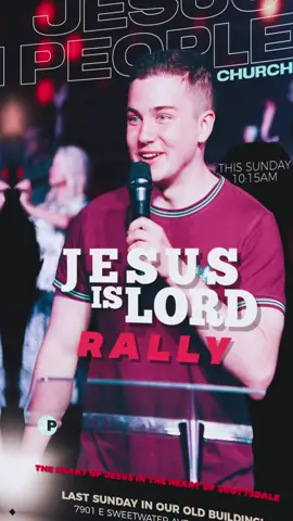 Jesus is Lord RALLY!  This Sunday at Jesus People Church.  10:15am 7901 E Sweetwater Ave, Scottsdale #jesusislord #rally #health #MentalHealth #Fitness #wealth #spirit #mind #body #blessed #scottsdale #jesus #jesuspeoplechurch #celebration #party #rowdyvanhorn #rowdy #vote #worship 