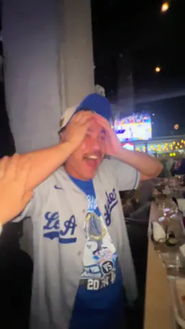 WHO SAW THAT COMING?! Let’s go Dodgers💙🤍⚾️