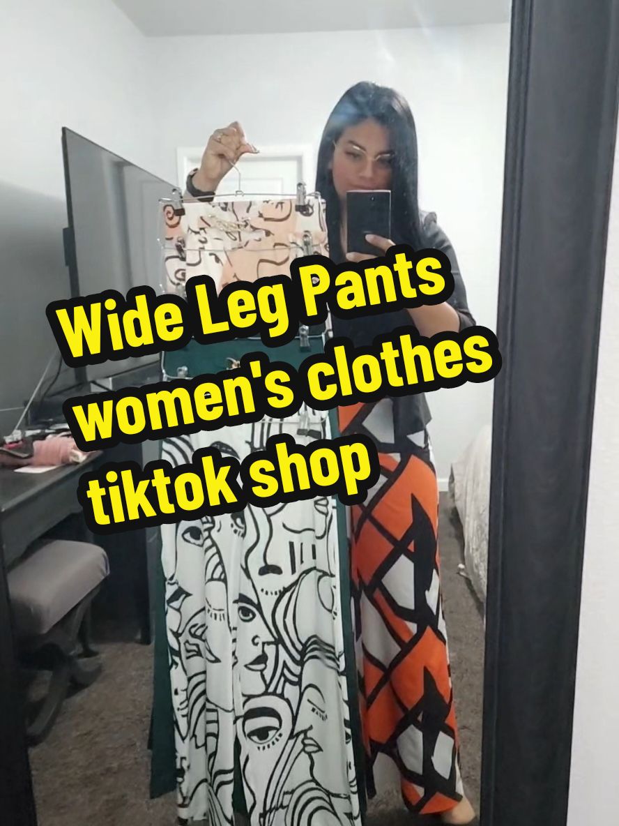 This Wide-leg dressy pants are a stylish and versatile option for various occasions. They have a  high waistbands,  which enhance the look for formal or semi-formal wear.  Pair them with a fitted top or tucked-in blouse and it will be chefs 💋.   #creatorsearchinsights #womensclothes #womensclothingshop #tiktokshopblackfriday #tiktokshopcybermonday #tiktokshopholidayhaul 