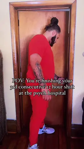 Working in psych can have you on edge 😅#fyf #nursesoftiktok #relateable #fyp #nurse #rn #joke #nursetok #nurselife 