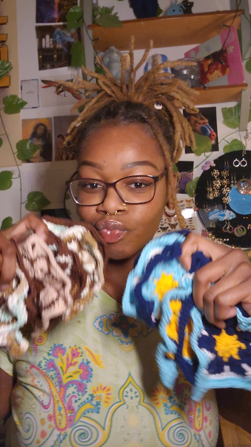 in my blocking my projects era 🤭 #crochet #crochettok #crochettips 