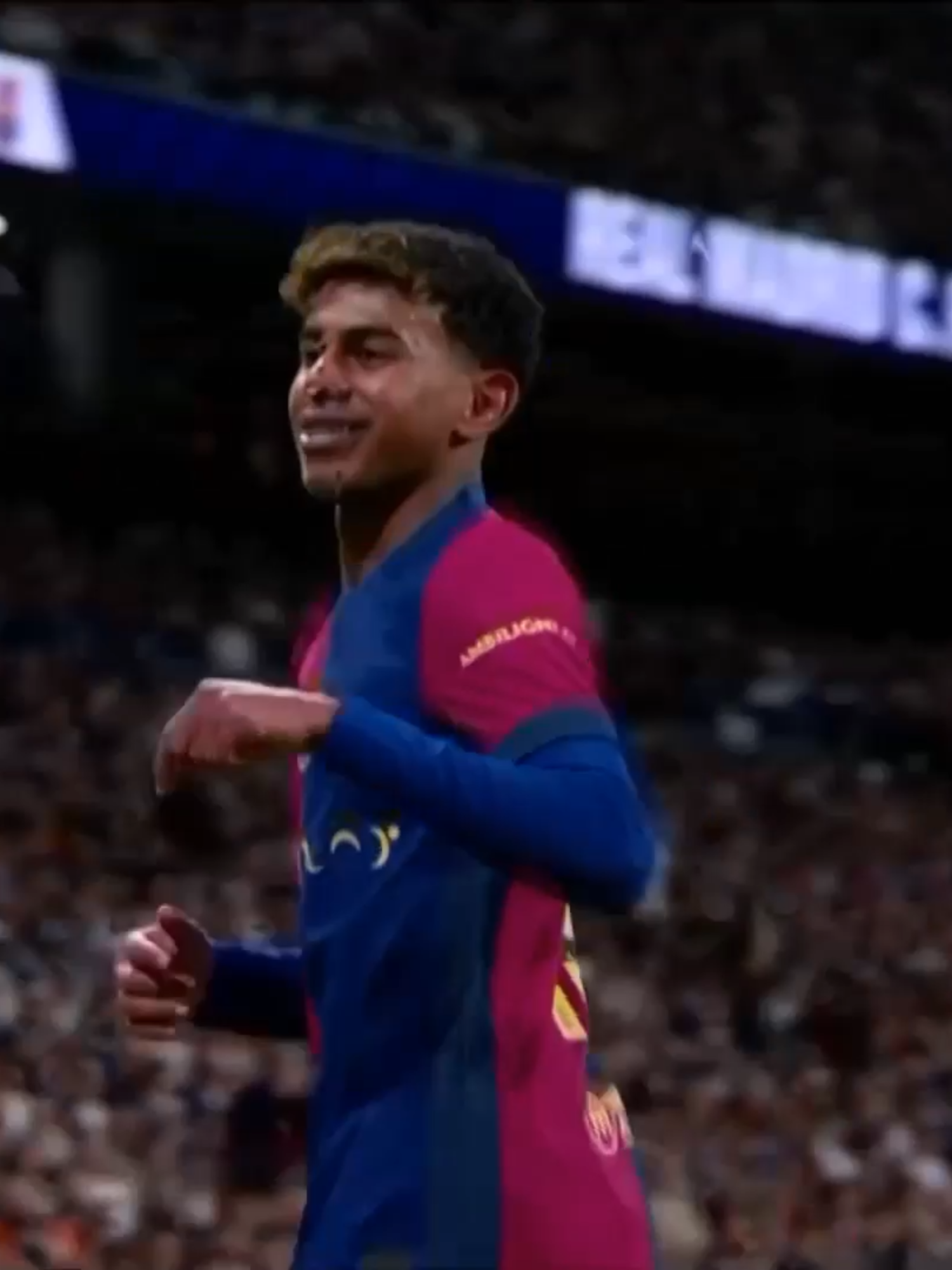 🌟🌟🌟 Lamine Yamal! Lamine Yamal! Lamine Yamal! 💥 El Clasico'da onun da imzası var! Golünü attı, farkı 3'e çıkardı! 🔥 Türk futbolunun birleştirici dinamosu PASHA! #ElClasico #barcelona #realmadrid #kylianmbappe #laliga #sporgünlükleri #robertlewandowski #raphinha #lamineyanal