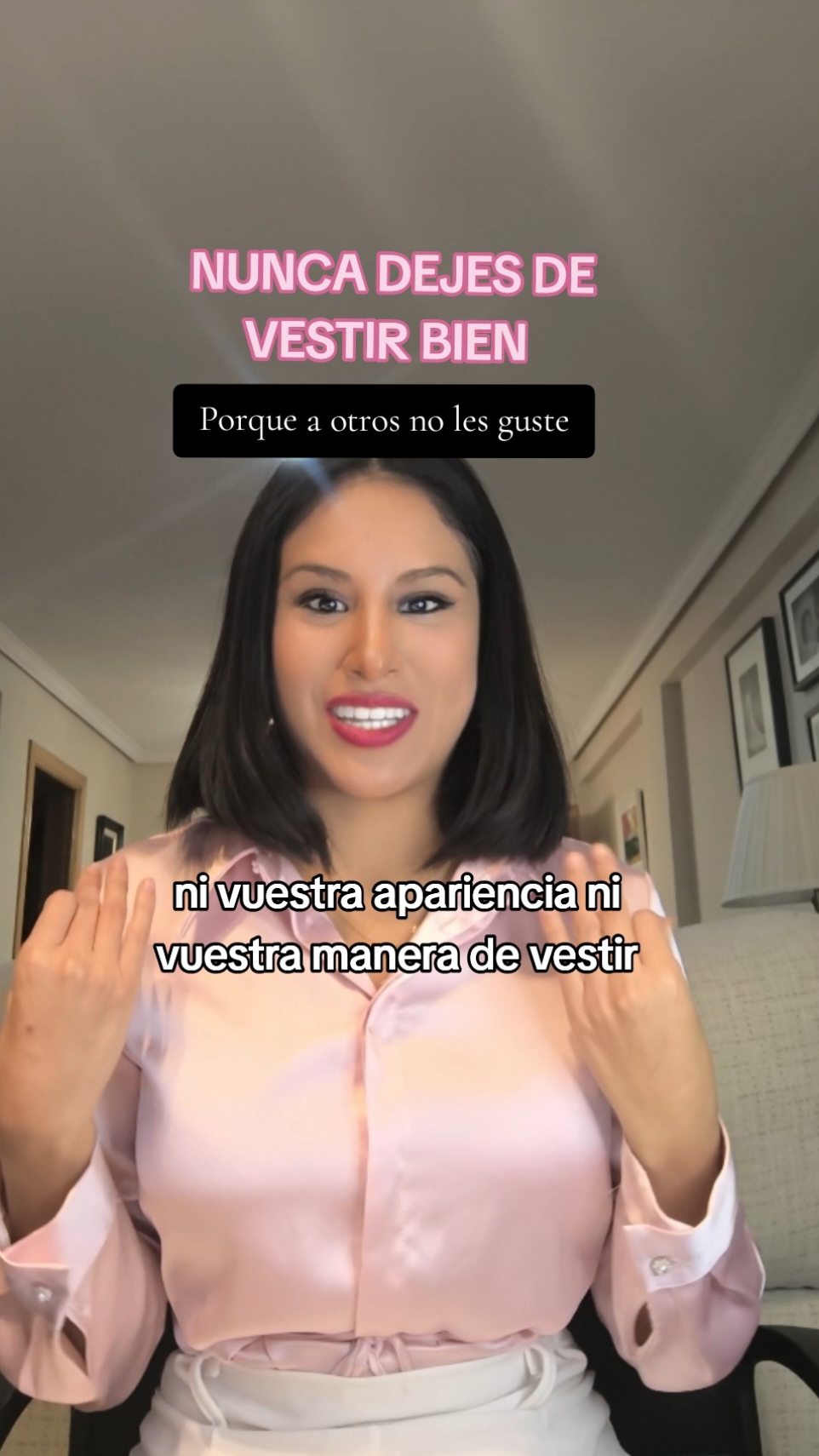 Nunca dejes de vestir bien poque a otros no les guste . El problema reside en ellos no en ti. Estás personas son inseguras y deben trabajar su seguridad . Tú sigue siendo fiel a tu estilo y tus gustos. Tú personalidad te hace única. #consejosparamujeres #consejosparachicas #consejosvestimenta #autoestima #inseguirdades #personasinseguras #sentimientosdeinferioridad 