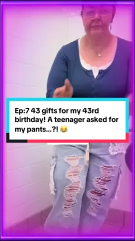 Ep:5 43 gifts for my 43rd birthday! 💝 @Love, Sal Boutique and I’ve officially PEEKED! 🤩 #fallfinds #fashiontrend #bohostyle #jeans #viraljeans #over40andfabulous #trending #jeanshack #jeanshaul #tiktokshopfinds 