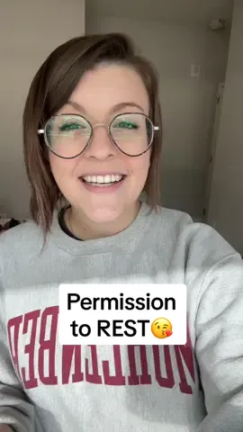 Give yourself permission to REST✨🫶🏼😘 #MentalHealth #SelfCare #selfhealing #LifeAdvice #wordsofwisdom #emilieleyes #StressRelief 