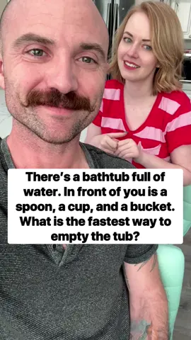 Bathtub riddle #puzzle #riddle 