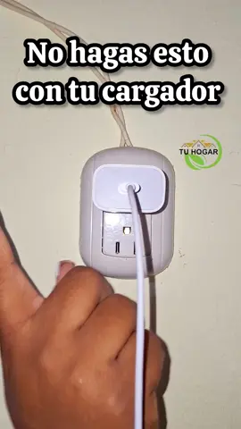 No hagas esto con tu cargador  #consejos #consejosdelhogar #viralvideoシ #estadosunidos🇺🇸 