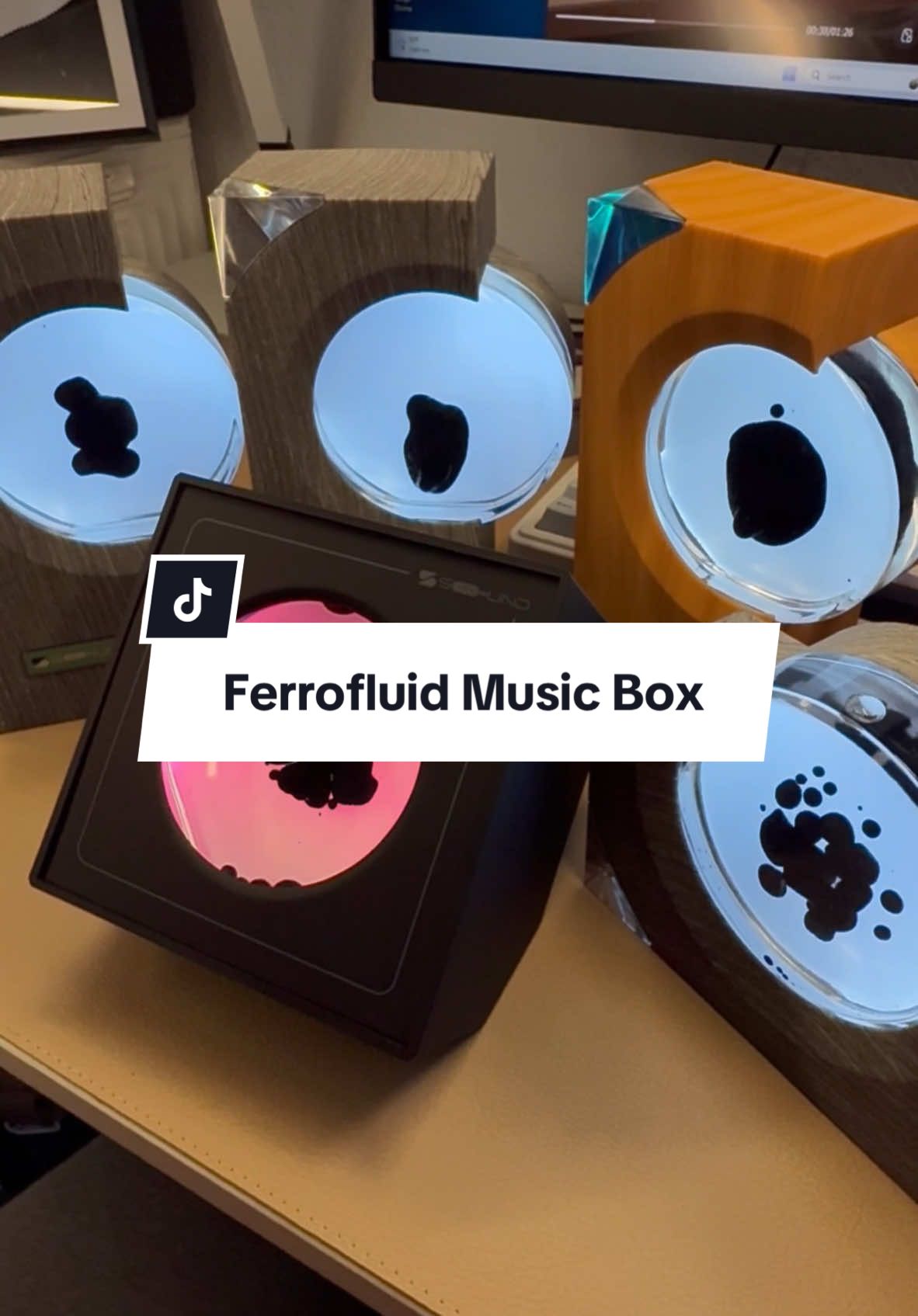 Your very own Symbiote pet! Ferrofluid music speaker is THEE coolest christmas gift you can get any music, science or art lover! Dont miss out on this product! #ferrofluid #ferrofluidspeaker @Venom Sound #ferrofluiddisplay #stem #Science #musiclover #sciencelover #christmasgifts #giftsforher #giftsforhim #tiktokshopblackfriday #tiktokshopcybermonday #cybermonday #blackfriday #giftsforkids 