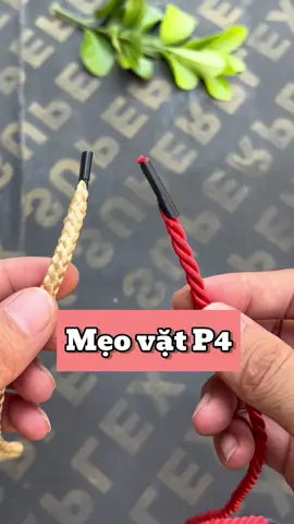 Mẹo buộc dây không phải ai cũng biết! #meovat #xuhuong #xuhuongtiktok #LearnOnTikTok #cuocsongthuongngay #fyp #meohay #dogiadung 