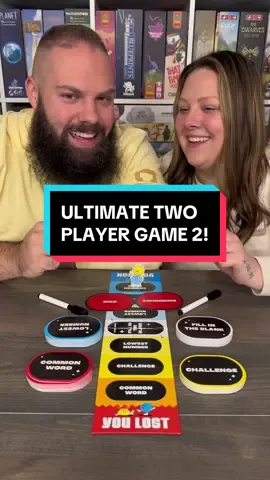 The Ultimate Two Player Game Round 2!! #boardgames #GameNight #couple #fun #relatablepartner 