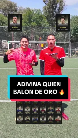 Adivina quién version Balón de Oro PT 2 🔥⚽️ #soccerlife #TikTokDeportes #soccertiktok #futbol #balondeoro 