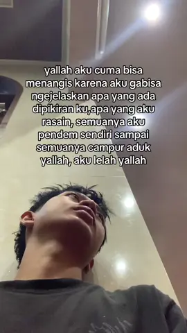 yaallah ini arahnya ke mana ya? capek bnget yallah harus Ngadepin semuanya sendirian☺️👋🏻
