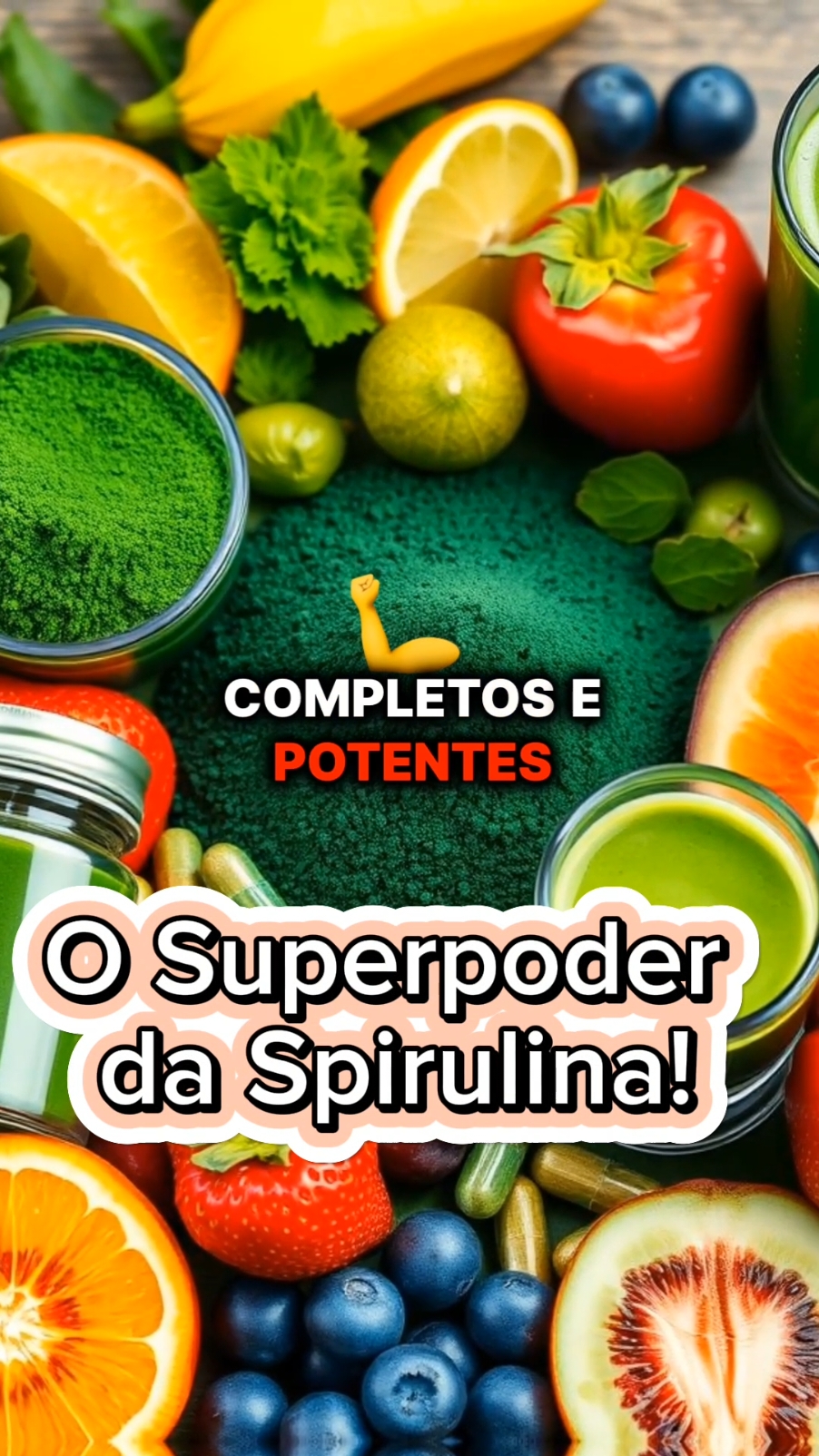O Superpoder da Spirulina! Descubra os incríveis benefícios da spirulina, um superalimento que vai turbinar sua saúde e sua dieta! #Superalimentos #Saúde #Nutrição #Fitness #DicasDeEmagrecimento 